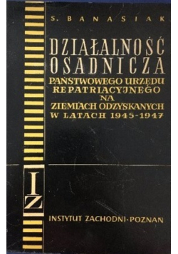 Działalność osadnicza