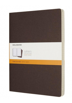 Zestaw 3 zeszytów Cahier Journals 19x25 linia