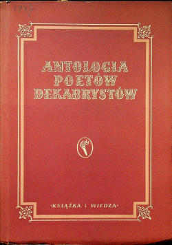 Antologia poetów Dekabrystów