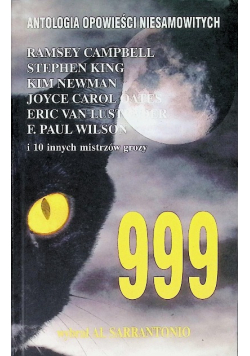 Antologia opowieści niesamowitych Tom I 999