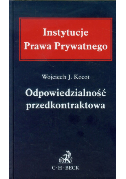 Odpowiedzialność przedkontraktowa