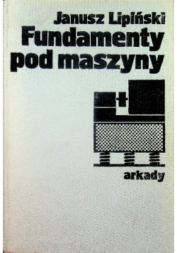 Fundamenty pod maszyny