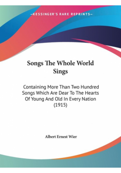 Songs The Whole World Sings