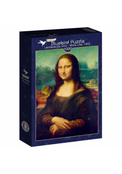 Puzzle 1000 Leonardo Da Vinci Mona Lisa, 1503