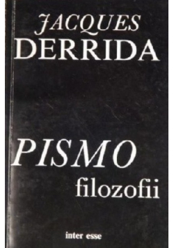 Pismo filozofii