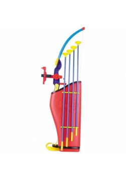 Łuk dla dzieci 78cm i 4 strzały, kołczan, celownik