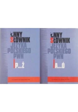 Inny Słownik Języka Polskiego PWN 2 tomy