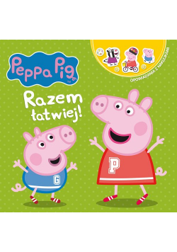 Peppa Pig Opowiadania z naklejkami Razem łatwiej!