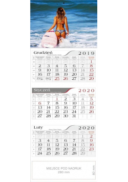 Kalendarz 2020 Trójdzielny Agnieszka CRUX