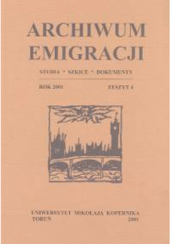 Archiwum Emigracji t.4