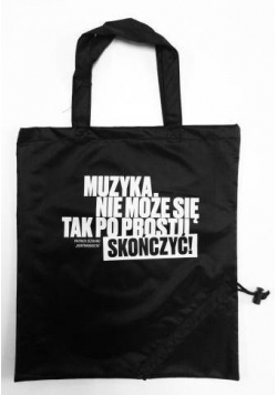 Torba na zakupy czarna - cytat