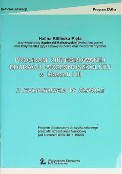 Program zaintegrowanlej edukacji wczesnoszkolnej