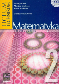 Matematyka 2 podręcznik
