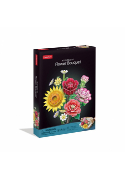 Puzzle 3D Duży bukiet kwiatów