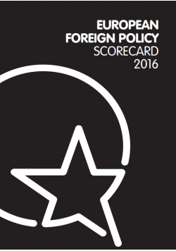 European Foreign Policy Scorecard 2016