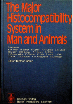 The major histocompatibility system in man and animals