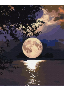 Malowanie po numerach BRUSHME 40x50 cm Zachód słońca