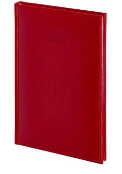 Kalendarz 2022 B5 Tygodniowy Vivella czerwony