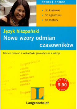 Nowe wzory odmian czasowników. Język hiszpański