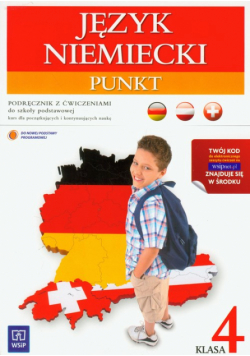 Punkt Język niemiecki 4 podręcznik z ćwiczeniami z płytą CD dla początkujących i kontynuujących naukę