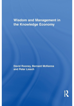Wisdom and Management in the Knowledge Economy