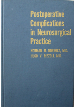 Postoperative Complications in Neurosurgical Practice