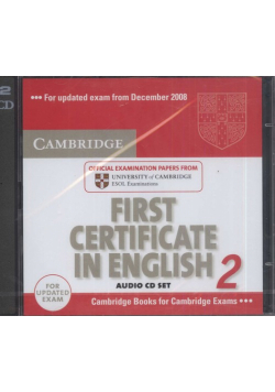 First Certificate in English 2 CD