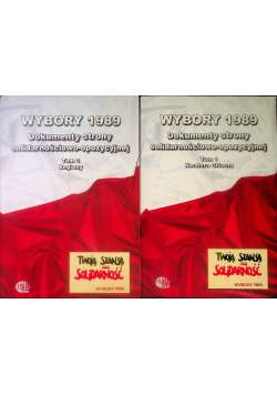 Wybory 1989 dokumenty strony Tom 1 i 2