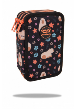 Piórnik potrójny z wyposażeniem Coolpack Jumper 3 Capybara