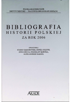 Bibliografia historii polskiej za rok 2006