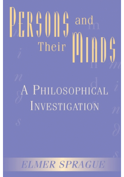 Persons And Their Minds