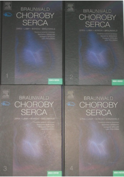 Braunwald Choroby serca Tom 1 do 4