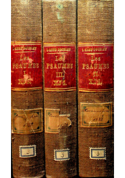 Les psaumes Etudies en vue de la predication 3 Tomy 1879 r.