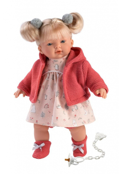 Lalka 33110 Aitana płacząca koralowa blond 33cm