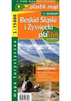 Beskid Śląski i Żywiecki - mapa laminowana