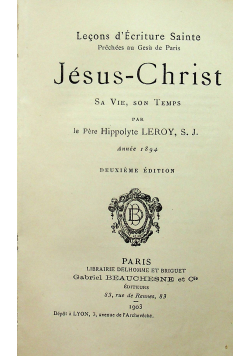 Jesus Christ 1903 r.