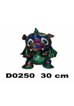 Smok "Kraków" ciemny błyszczący 30cm