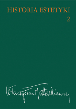 Historia estetyki tom 2
