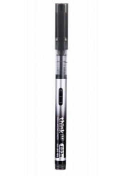 Pióro kulkowe Think 0,5mm czarne (12szt)