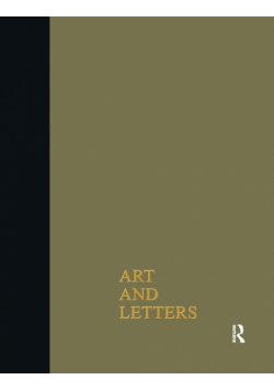 Art & Letters July-Winter 1918