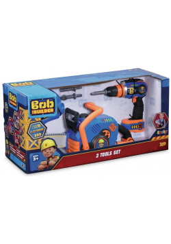 Zestaw 3 narzędzi Bob Budowniczy