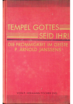 Tempel Gottes seid ihr 1932r
