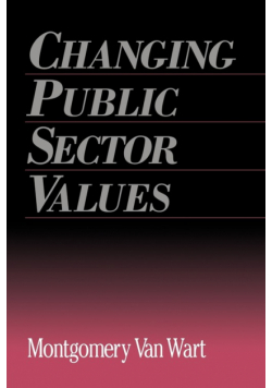 Changing Public Sector Values