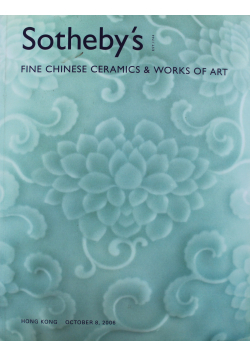 Sothebys Fine chinese ceramics & Works of art