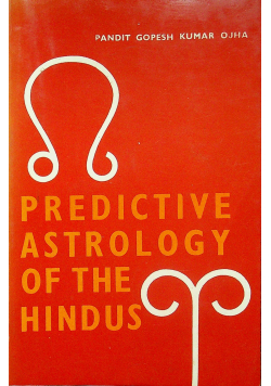 Predictive astrology of the Hindus