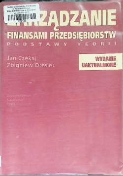 Zarządzanie finansami przedsiębiorstw