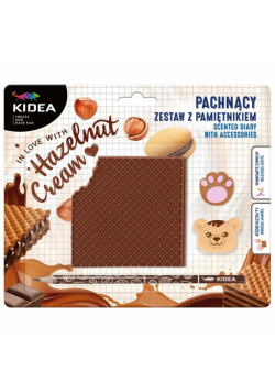 Pamiętnik z akcesoriami Wafelek KIDEA