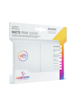Gamegenic: Matte Prime CCG Sleeves 66x91mm White
