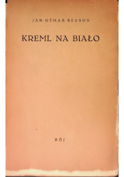 Kreml na biało 1936 r.