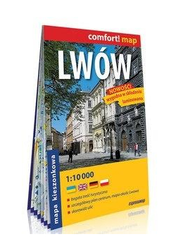Comfort!map Lwów 1:10 000 plan miasta kieszonkowy